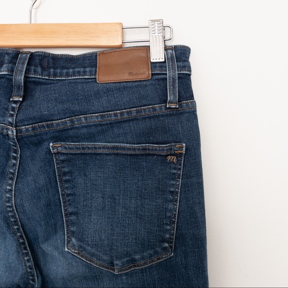 Madewell 10" High Riser Blue Jeans 31 - Picture 4 of 13